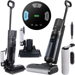 Aspirator de spălat fără fir ruhhy lixo 200 w cu funcție de auto-curățare