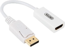Adaptor UNITEK DisplayPort la HDMI 4K, alb