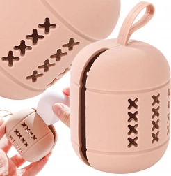 Husă din silicon pentru burete de machiaj cu curea de agățare