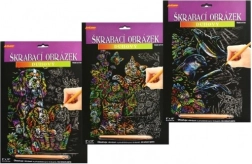 Imagine de zgâriat curcubeu Câini 20x25 cm