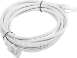Cablu patch Ethernet UTP Cat 5e 3 m gri