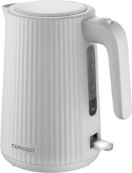 ceainic electric din plastic 1,7 l alb