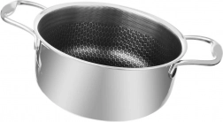 Oală din inox COOKCELL 20 cm, 2,75 l cu suprafață antiaderentă