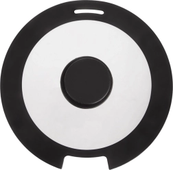 Capac din sticlă cu margine din silicon GRANDE COMBI 25 cm