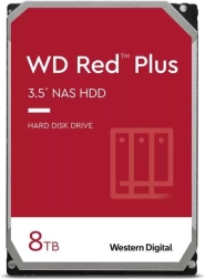 Hard disk WD Red Plus 8 TB 3,5" CMR 256 MB 5640 rpm pentru NAS