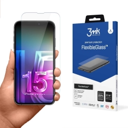 Sticlă hibridă FlexibleGlass pentru iPhone 15, 6,1 inch