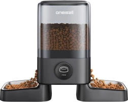 Distribuitor inteligent dublu de hrană 5 l ONEISALL PF09