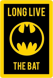 Preș Batman 80 × 120 cm – preș din poliester licențiat