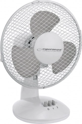 Ventilator de masă Zephyr alb/gri