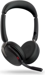 Căști wireless Jabra Evolve2 65 Flex UC Stereo cu încărcător