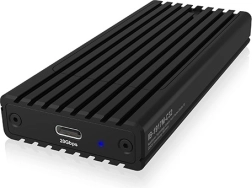 Carcasă externă din aluminiu pentru SSD M.2 NVMe USB‑C 3.2 Gen 2x2 20 Gb/s