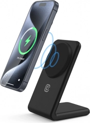 Suport magnetic cu încărcare wireless 2‑în‑1 cu MagSafe pentru iPhone și AirPods – MagSafe