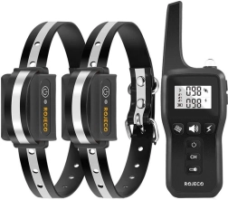 Colier de dresaj Rojeco pentru câini cu acoperire de 1000m