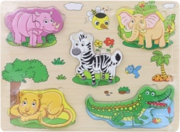 Puzzle din lemn Safari