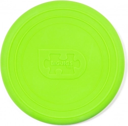 Frisbee Bigjigs Toys verde pentru distracție în aer liber