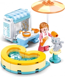 Salonuț Pisicesc Sluban Girls Dream set de construcție