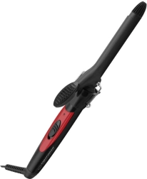 Ondulator de păr ESPERANZA Charlise, 16 mm, negru-roșu