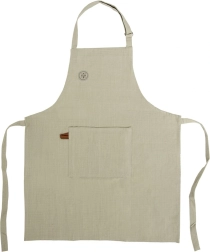 Şorţ de bucătărie din bumbac cu legare GREENISH, verde