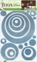 Abțibilduri Cercuri Argintii Small Foot