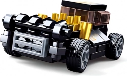 Mașină cu cheie neagră Mod Rod set de construcție