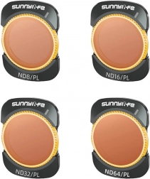 Set de filtre ND/PL Sunnylife pentru DJI Osmo Pocket 3 (ND8, ND16, ND32, ND64)
