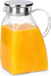 Carafă din sticlă Vilde cu capac pentru frigider 1,8 l