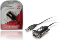 Adaptor USB la RS-232 cu reducție DB9 la DB25 UNITEK