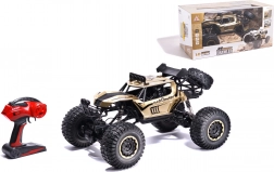 Mașină RC off-road Rock Crawler 1:8 cu caroserie metalică 51 cm – Auriu
