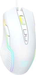 Mouse de gaming ONIKUMA CW905 alb cu fir
