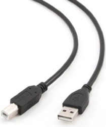 Cablu USB 2.0 AM–BM 1 m, negru