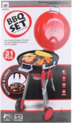 Grătar BBQ pentru copii cu efecte, pe baterii