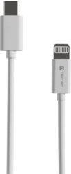 Cablu USB‑C la Lightning 1 m MFi Natec Prati alb