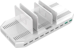 Stație de încărcare universală 10× USB 96 W cu încărcare rapidă QC 3.0