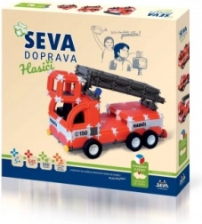 Seva Transport – pompieri, set de construcție 545 piese