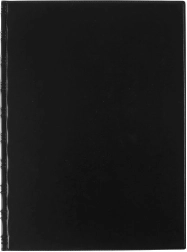 Mapă A4 cu buzunar lateral Classic neagră