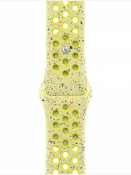 Curea sport NIKE pentru carcasă 42 mm, verde-galben neon, mărimea M/L