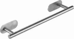 Suport argintiu pentru prosop 40 cm