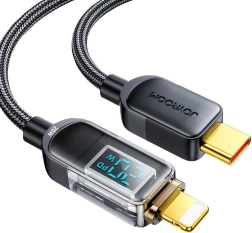 Cablu de încărcare USB-C la Lightning 20W 1.2m Joyroom negru