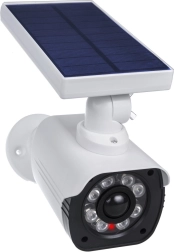 Machetă de cameră de supraveghere cu alimentare solară și iluminare LED