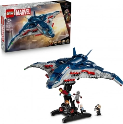 lego marvel quinjet – avengers: era lui ultron set de construcție