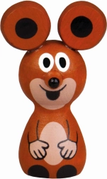 Șoricel magnetic din lemn Detoa