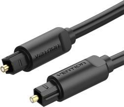 Cablu audio optic Vention Toslink 1 m negru