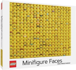 Chronicle Books LEGO fețe minifigurine puzzle 1000 de piese