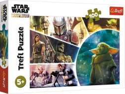 Puzzle STAR WARS: THE MANDALORIAN – Baby Yoda, 100 de piese TREFL