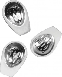 Set de forme din oțel pentru biscuiți în formă de nuci, 20 buc.