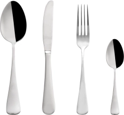 Set de tacâmuri din oțel inoxidabil pentru 6 persoane, 24 piese