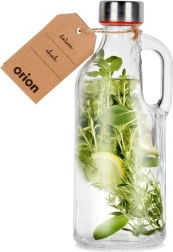 Sticlă din sticlă cu mâner 550 ml
