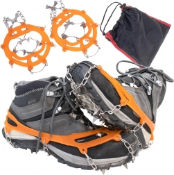 Suporturi antiderapante pentru pantofi cu vârfuri și lanțuri