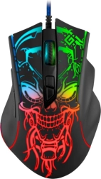 Mouse de gaming cu fir BULLETSTORM GM-928, RGB, 7 butoane