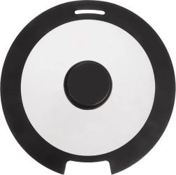 Capac din sticlă cu margine din silicon GRANDE COMBI 29 cm